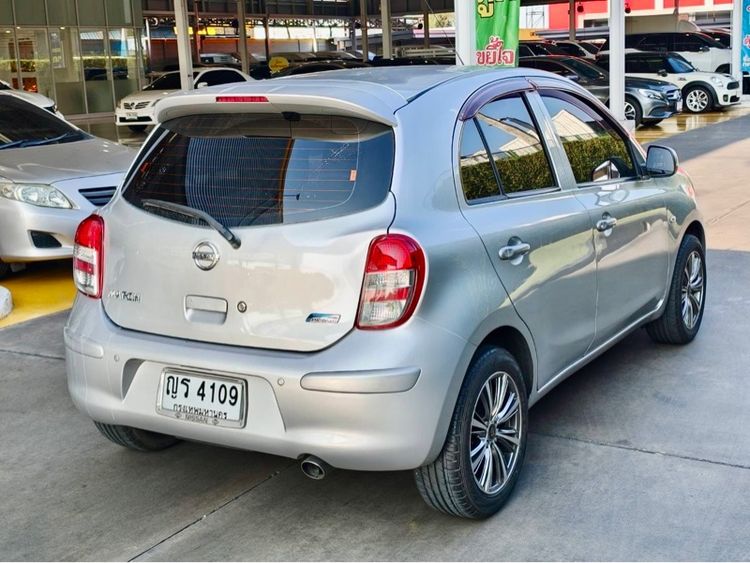 Nissan March 2011 1.2 E Sedan เบนซิน ไม่ติดแก๊ส เกียร์อัตโนมัติ เทา รูปที่ 4