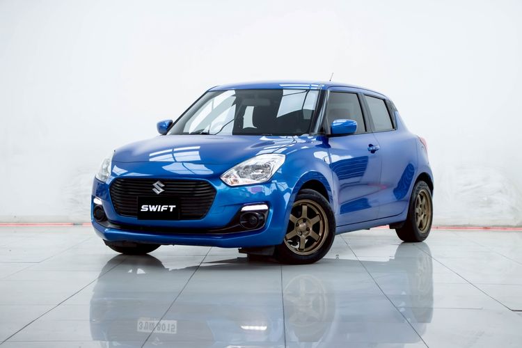 รถ Suzuki Swift 1.2 GL สี น้ำเงิน