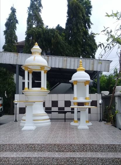 ผลิต-จำหน่าย ขายศาลพระภูมิ Spirit House ศาลโมเดิร์น ศาลเจ้าที่ ตา-ยาย พระพรหมติดกระจก เจดีย์ โต๊ะหินอ่อนและรับซ่อมศาล รูปที่ 3
