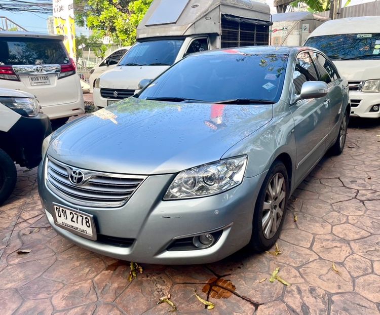 Toyota Camry 2006 2.4 V Sedan เบนซิน ไม่ติดแก๊ส เกียร์อัตโนมัติ เทา