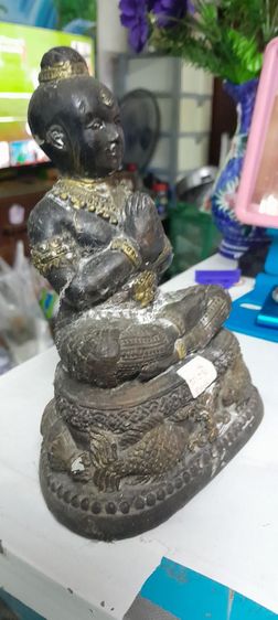 กุมารทองวัดดอนยายหอม จังหวัดนครปฐม หลวงพ่อเงินเป็นผู้ปลุกเสกหลวงพ่อเงิน (พระราชธรรมาภรณ์) อดีตเจ้าอาวาสวัดดอนยายหอม  รูปที่ 4