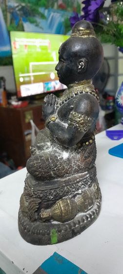 กุมารทองวัดดอนยายหอม จังหวัดนครปฐม หลวงพ่อเงินเป็นผู้ปลุกเสกหลวงพ่อเงิน (พระราชธรรมาภรณ์) อดีตเจ้าอาวาสวัดดอนยายหอม  รูปที่ 2