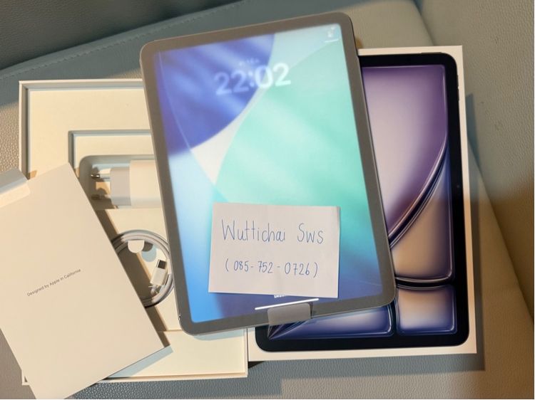 Apple 128 GB iPad Air7 M3 Wifi 128GB เครื่องศูนย์ไทย มือ1