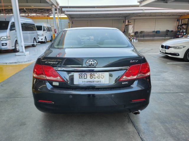 Toyota Camry 2007 2.4 V Sedan เบนซิน ไม่ติดแก๊ส เกียร์อัตโนมัติ ดำ รูปที่ 4
