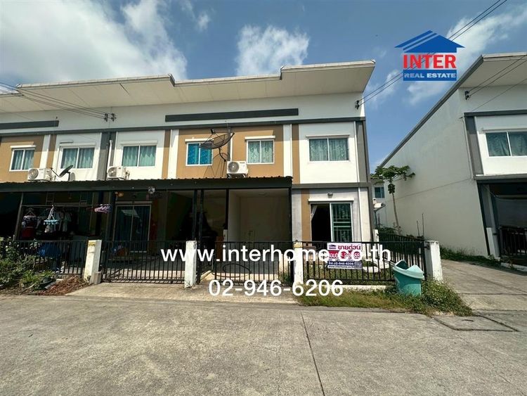 ทาวน์เฮ้าส์ 2 ชั้น 17.7 ตร.ว. หมู่บ้านลลิลทาวน์ ไลโอ บลิสซ์ ตำหรุ ซอยรัตนโชติ6 ถนนเทพารักษ์ ถนนตำหรุ-บางพลี บางพลี สมุทรปราการ