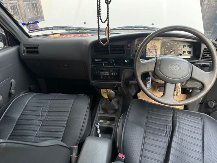 Toyota Hilux Mighty-X 1994 2.4 Pickup ดีเซล ไม่ติดแก๊ส เกียร์ธรรมดา ขาว รูปที่ 3