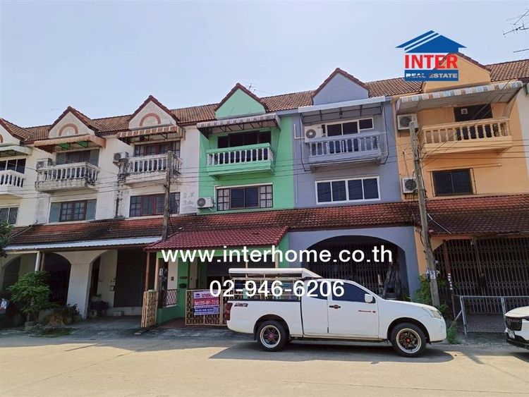 ทาวน์โฮม 3 ชั้น 20 ตร.ว. หมู่บ้านพญาไทวิลเลจ ซอยสุขาประชาสรรค์2 ซอย22 ถนนแจ้งวัฒนะ ถนนสุขาประชาสรรค์ ปากเกร็ด นนทบุรี