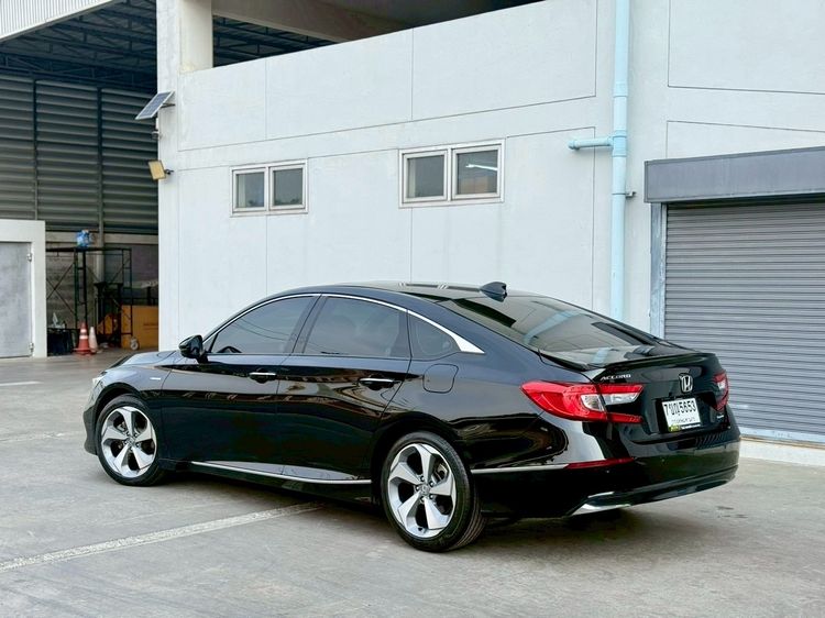 Honda Accord 2019 2.0 Hybrid Tech Sedan ไฮบริด ไม่ติดแก๊ส เกียร์อัตโนมัติ ดำ รูปที่ 4