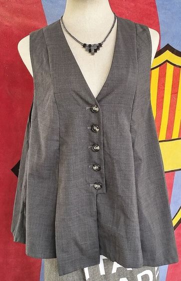 เสื้อกั๊กไม่มีแขน ENFOLD มือสองของแท้ รูปที่ 12