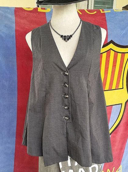 เสื้อกั๊กไม่มีแขน ENFOLD มือสองของแท้