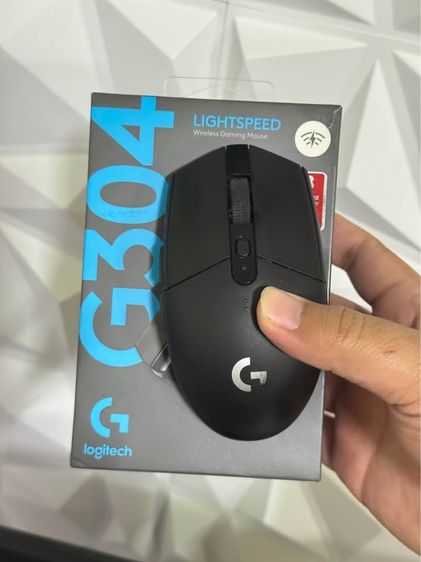 WIRELESS MOUSE (เมาส์ไร้สาย) LOGITECH G304 LIGHTSPEED WIRELESS ของแท้นะ   รายละเอียดสินค้าโดยย่อ  • 200-12000 DPI • 6 Button • Wireless 2.4G รูปที่ 5