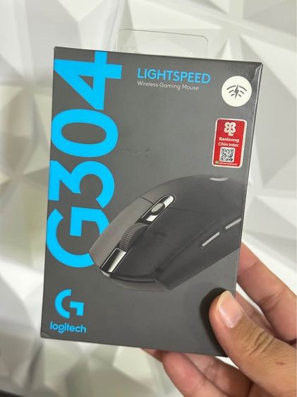 WIRELESS MOUSE (เมาส์ไร้สาย) LOGITECH G304 LIGHTSPEED WIRELESS ของแท้นะ   รายละเอียดสินค้าโดยย่อ  • 200-12000 DPI • 6 Button • Wireless 2.4G รูปที่ 2