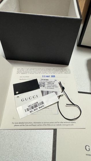 ขออนุญาติ ขายนาฬิกา Gucci GG2570 Black ของแท้ราคาถูก รูปที่ 4