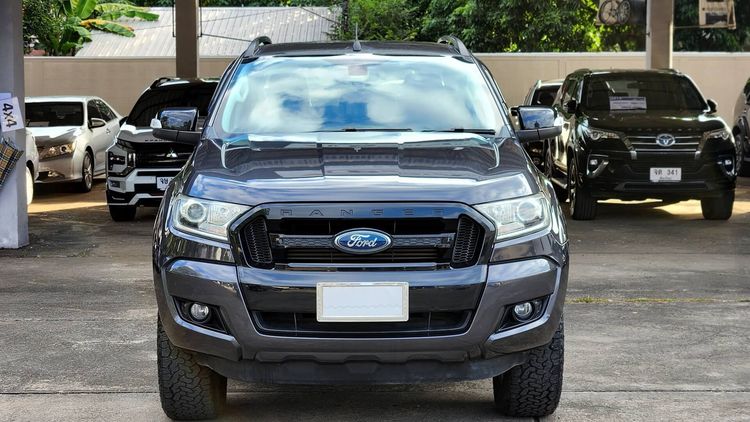 Ford Ranger 2017 2.2 Hi-Rider FX4 Pickup ดีเซล ไม่ติดแก๊ส เกียร์อัตโนมัติ เทา รูปที่ 2