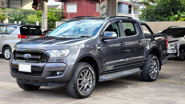 รถ Ford Ranger 2.2 Hi-Rider FX4 สี เทา
