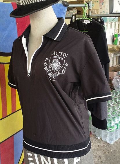 เสื้อยืดสตรี Mardi Mercridi Actif มือสองของแท้ รูปที่ 8