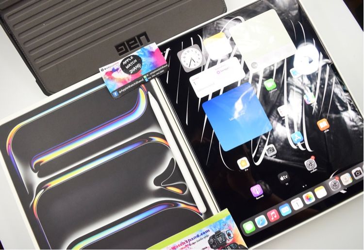 ขาย iPad Pro 13 นิ้ว M4 Wi-Fi 256GB เครื่องไทย ครบกล่อง กทม