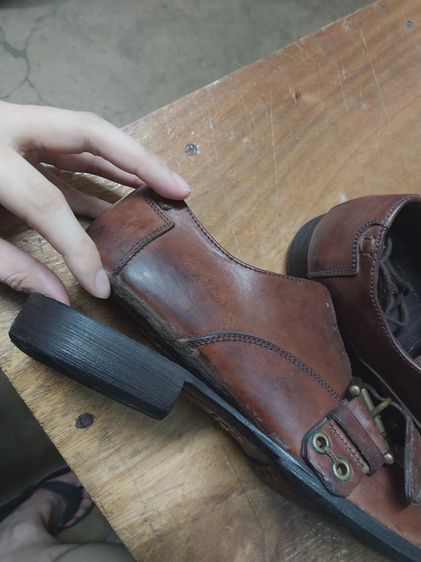 รองเท้าหนังแท้ สภาพซาก รูปที่ 4
