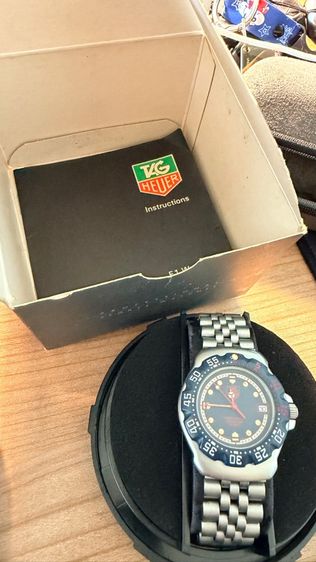 Vintage Tag Heuer F1 Boy Size  Blue Red colored in perfect condition  รูปที่ 2