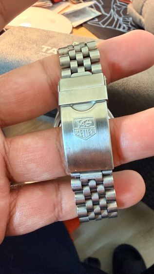 Vintage Full Face Luminescent Black Red Tag Heuer F1 Boy Size in perfect condition  รูปที่ 10