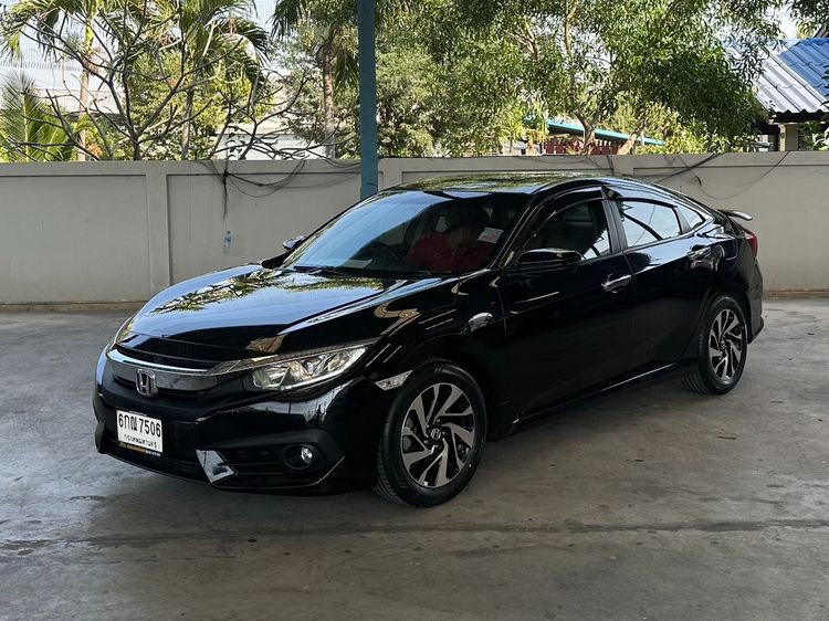 Honda Civic รุ่น 1.8 EL สีดำ AT ปี 2017