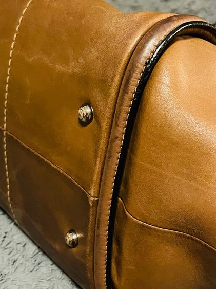 Tod‘s mustard leather shoulder bag รูปที่ 9