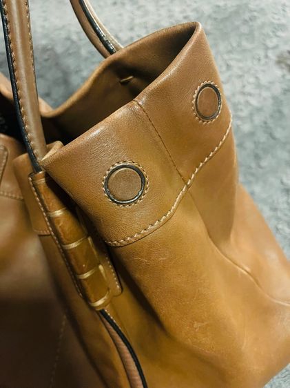 Tod‘s mustard leather shoulder bag รูปที่ 10