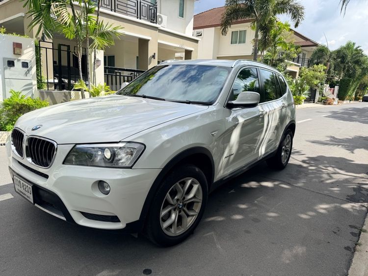 BMW X3 2012 2.0 xDrive20d Highline 4WD Sedan ดีเซล เกียร์อัตโนมัติ ขาว รูปที่ 2