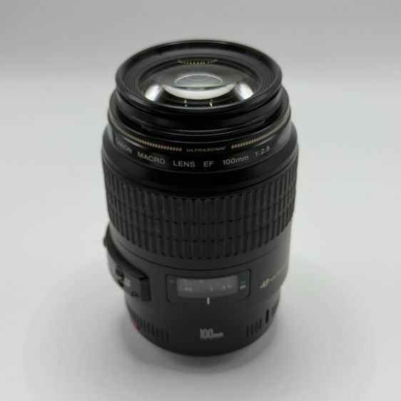Canon EF 100mm f2.8 Macro USM Made in Japan เลนส์มาโคร สภาพดี รูปที่ 2