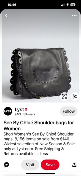 See by Chloe shoulder bag รูปที่ 10