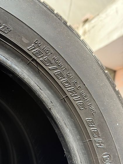 ไร้ปะ 185 60 16 dunlop รูปที่ 6