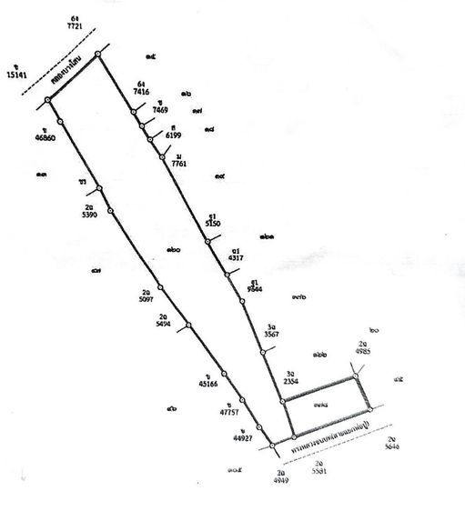 ขายที่ดิน 10 ไร่ 76 ตร.วา ซอยวัดพระเงิน บางกรวย นนทบุรี ทำเลดี ติดคลอง รูปที่ 3