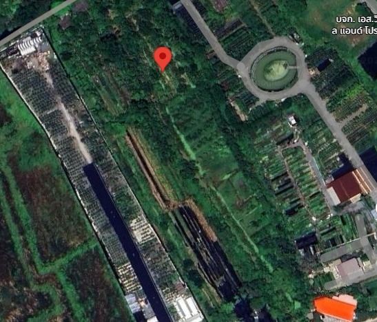 ขายที่ดิน 10 ไร่ 76 ตร.วา ซอยวัดพระเงิน บางกรวย นนทบุรี ทำเลดี ติดคลอง รูปที่ 2