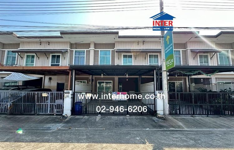 ทาวน์เฮ้าส์ 2 ชั้น 20.8 ตร.ว. หมู่บ้านพฤกษาวิลล์106 รังสิต-คลองสอง ซอยรังสิต-นครนายก62 ถนนรังสิต-นครนายก ธัญบุรี ปทุมธานี