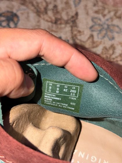 CLARKS Wallabee Boot รูปที่ 9