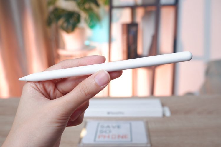 Apple Pencil Pro สี White เครื่องสวย ราคาเพียง 2,790.- มีประกันร้าน 60 วัน  รูปที่ 4