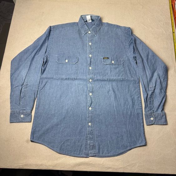 เสื้อเชิ้ต​ OshKosh USA Workwear 80s-90s Size L รูปที่ 2