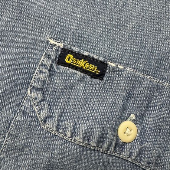เสื้อเชิ้ต​ OshKosh USA Workwear 80s-90s Size L รูปที่ 3