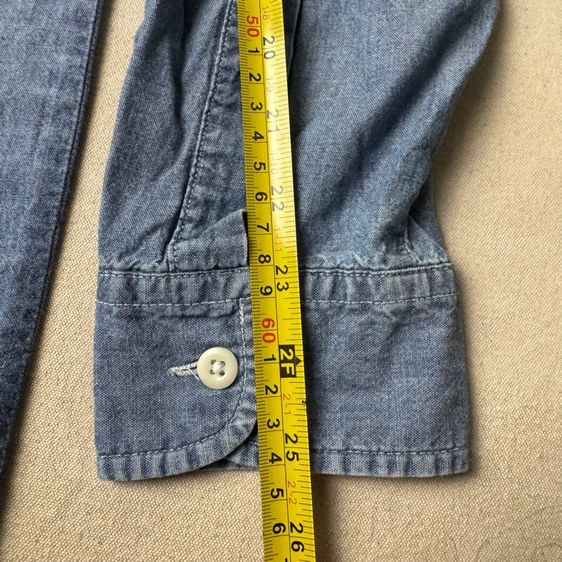 เสื้อเชิ้ต​ OshKosh USA Workwear 80s-90s Size L รูปที่ 11