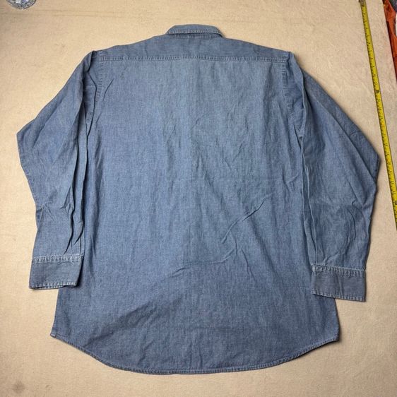 เสื้อเชิ้ต​ OshKosh USA Workwear 80s-90s Size L รูปที่ 8