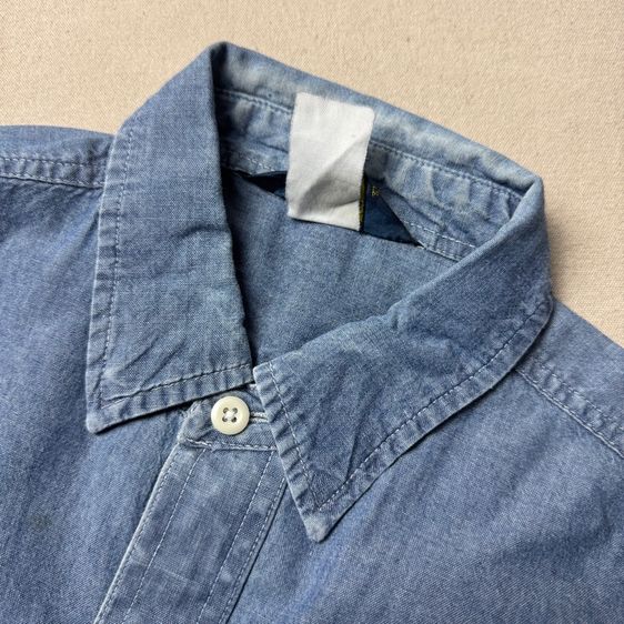 เสื้อเชิ้ต​ OshKosh USA Workwear 80s-90s Size L รูปที่ 7