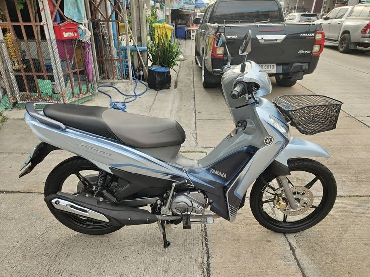 🛵ยังไงก็ขาย Finn ปี 62 เครื่องดี สีสวย สตาร์ทมือ เล่มชุดโอนครบ+เปลี่ยนถ่ายน้ำมันเครื่องฟรี ส่งฟรี30 ก.ม รูปที่ 3