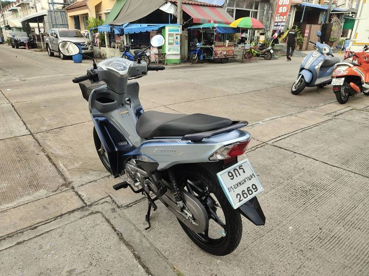 🛵ยังไงก็ขาย Finn ปี 62 เครื่องดี สีสวย สตาร์ทมือ เล่มชุดโอนครบ+เปลี่ยนถ่ายน้ำมันเครื่องฟรี ส่งฟรี30 ก.ม รูปที่ 6