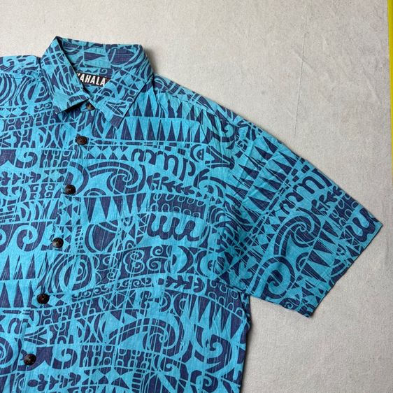 เสื้อเชิ้ต​ Hawaii KAHALA made in USA Size L​ รูปที่ 6