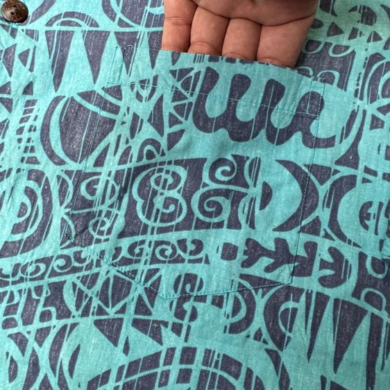 เสื้อเชิ้ต​ Hawaii KAHALA made in USA Size L​ รูปที่ 7