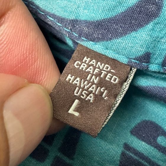 เสื้อเชิ้ต​ Hawaii KAHALA made in USA Size L​ รูปที่ 5