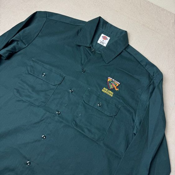 เสื้อเชิ้ต​ Dickies สีหายาก สภาพมือหนึ่ง​ Size L  รูปที่ 5