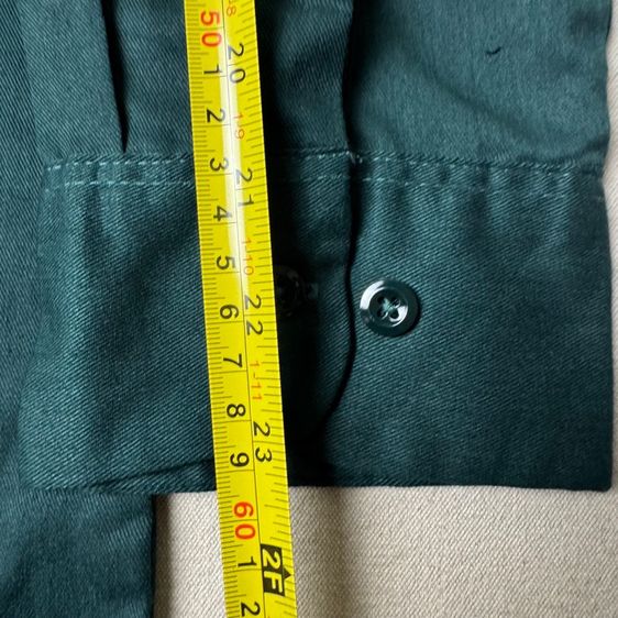 เสื้อเชิ้ต​ Dickies สีหายาก สภาพมือหนึ่ง​ Size L  รูปที่ 14