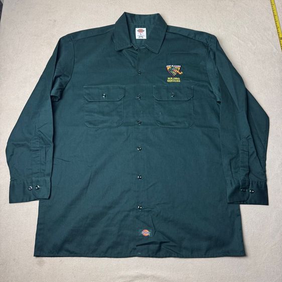 เสื้อเชิ้ต​ Dickies สีหายาก สภาพมือหนึ่ง​ Size L  รูปที่ 2