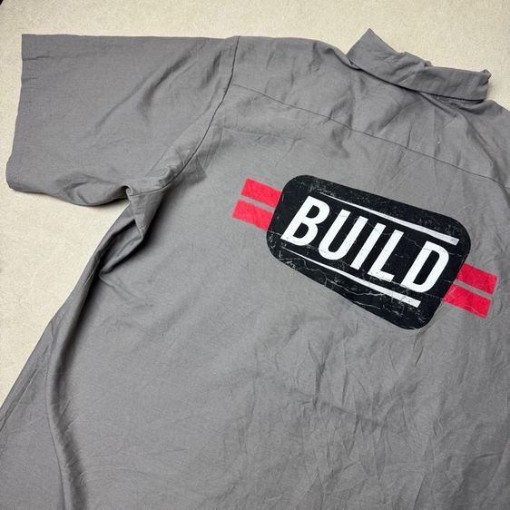เสื้อเชิ้ต​ Red KAP x Build Size L รูปที่ 3